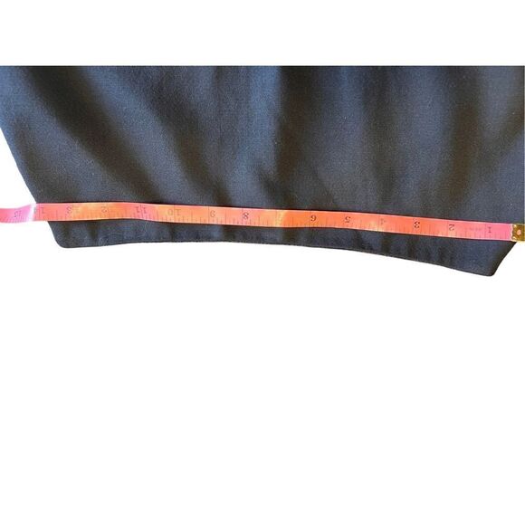 Vintage Michael Kor Bergdorf Goodman lana wool dark navy pencil skirt classic 2 - Picture 3 of 5